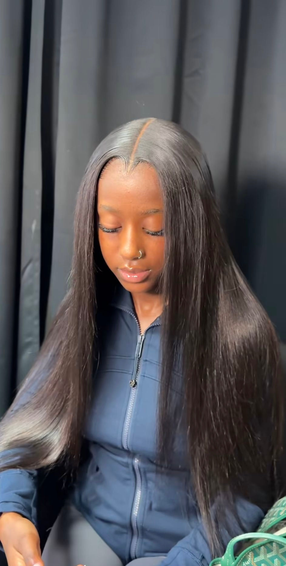 5X5 Full HD Lace Closure Ready Made Wig